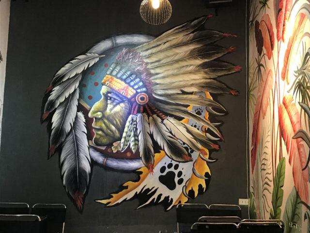 Vẽ-tranh-tường-quán-trà-chanh-tại-Giâ-Lâm---Hà-Nội