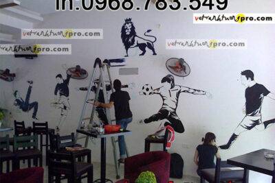 Vẽ quán cafe Bi - số 5 Nguyễn Phong Sắc - Câu Giấy - Hà Nội