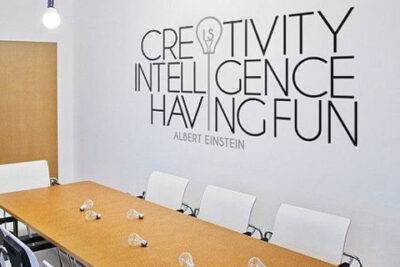 Vẽ tranh tường Vp công ty - Ms228