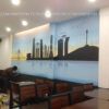 Vẽ tranh tường nhà hàng hàn quốc tại Pháo Đài Láng - Hà Nội